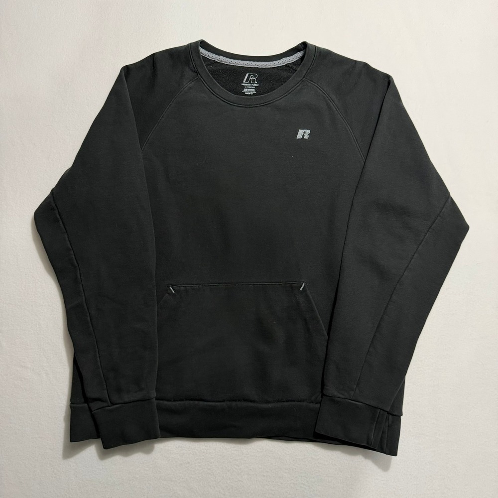 Russell Athletic Crewneck Sweatshirt Black Men's Large